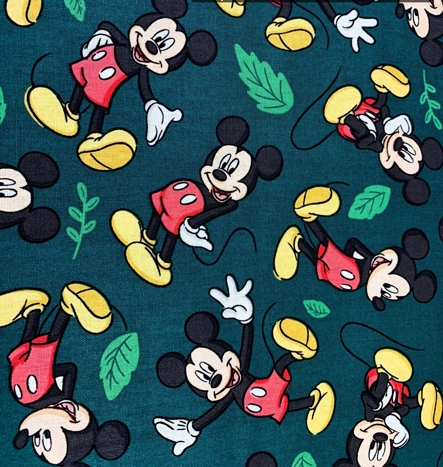 Mickey Mouse fabric 72153 Cartoon fabric Disney fabric Mickey fabric - Mary Jo Fabrics