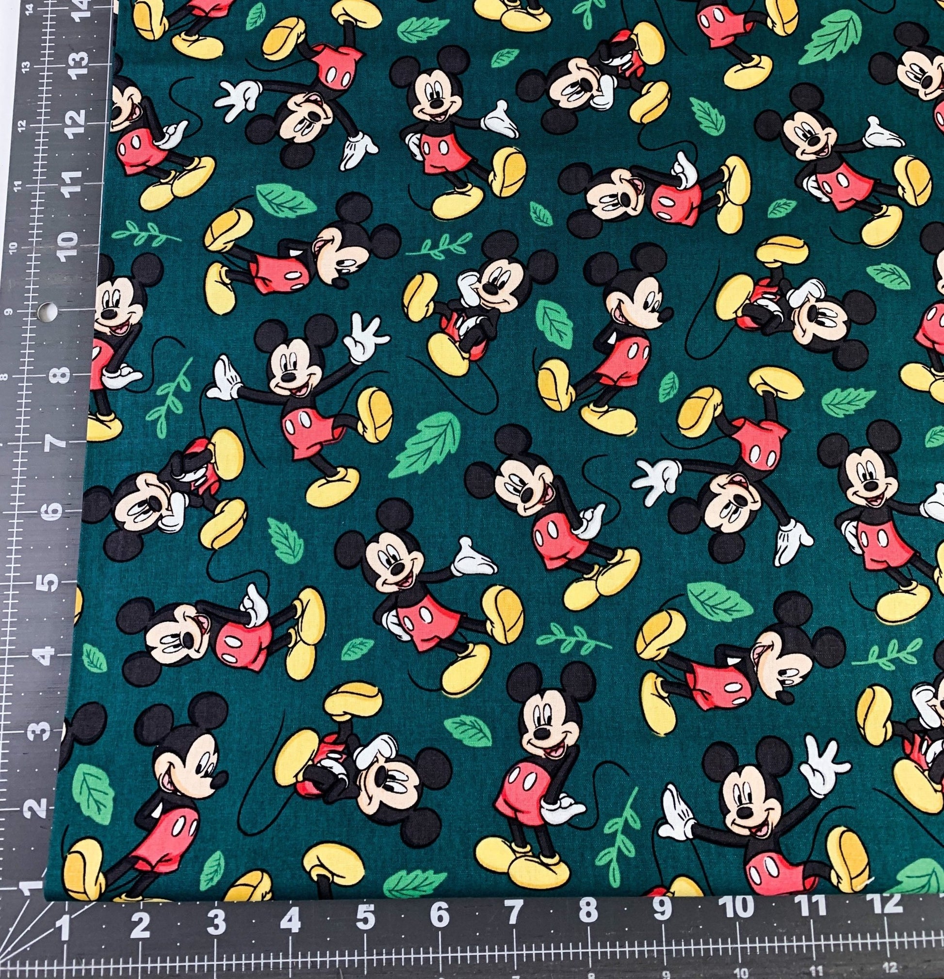 Mickey Mouse fabric 72153 Cartoon fabric Disney fabric Mickey fabric - Mary Jo Fabrics