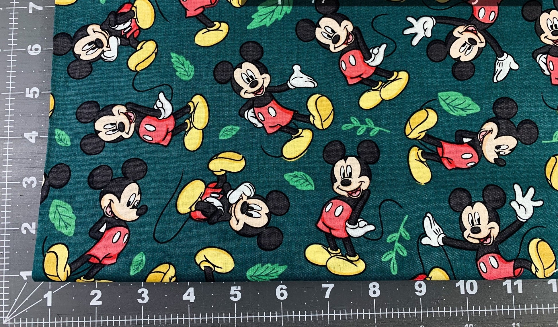 Mickey Mouse fabric 72153 Cartoon fabric Disney fabric Mickey fabric - Mary Jo Fabrics