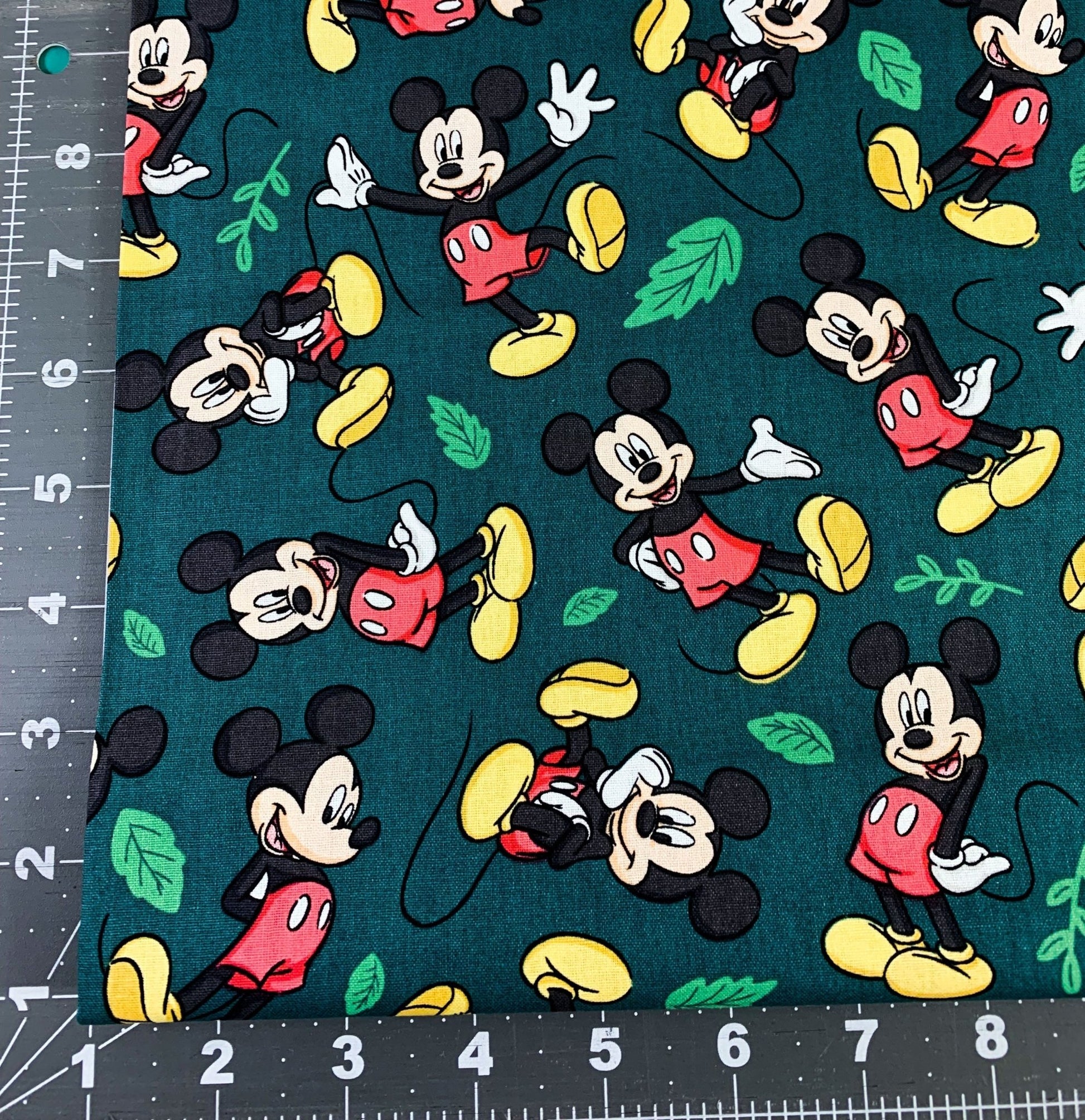 Mickey Mouse fabric 72153 Cartoon fabric Disney fabric Mickey fabric - Mary Jo Fabrics