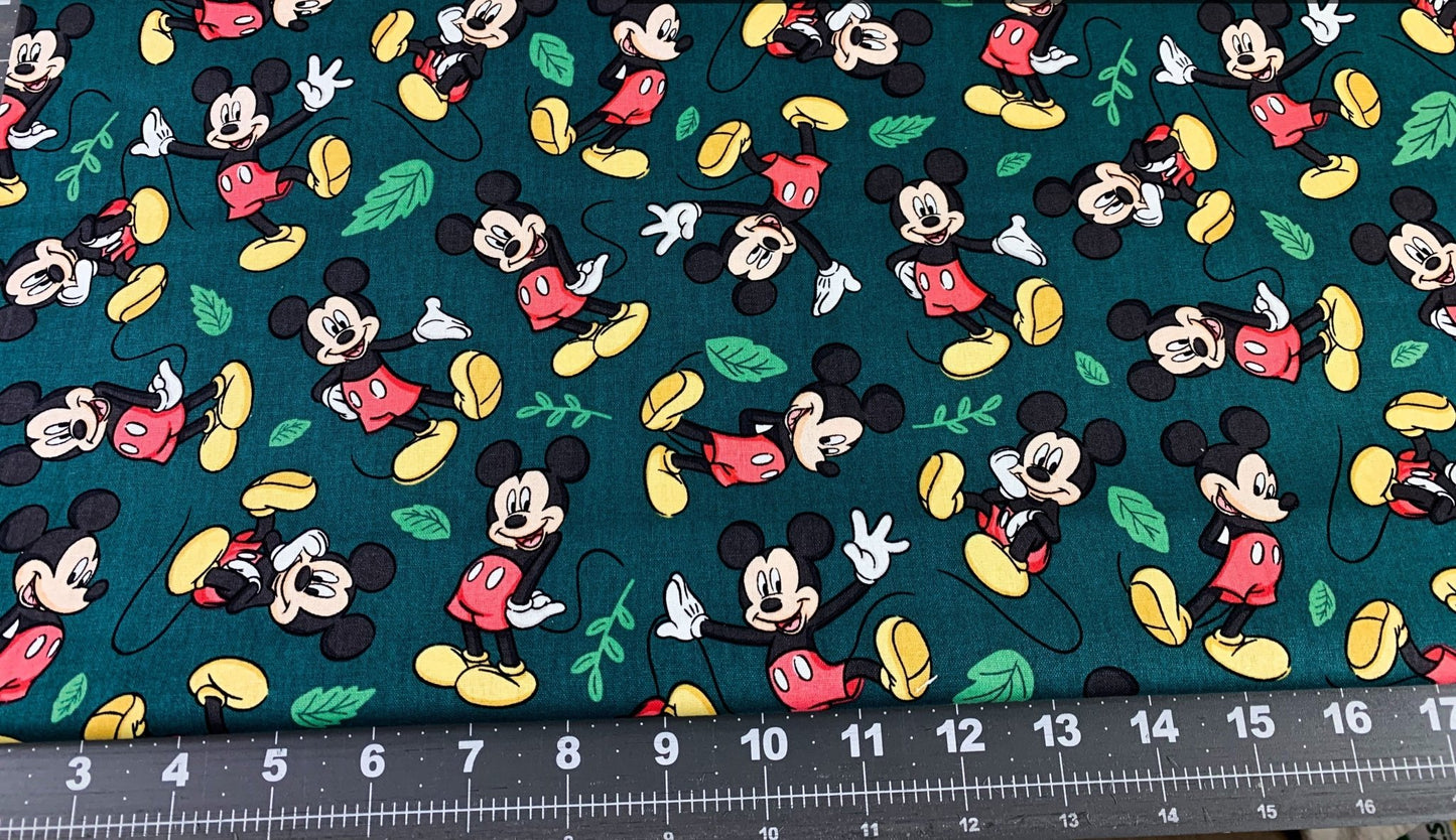 Mickey Mouse fabric 72153 Cartoon fabric Disney fabric Mickey fabric - Mary Jo Fabrics