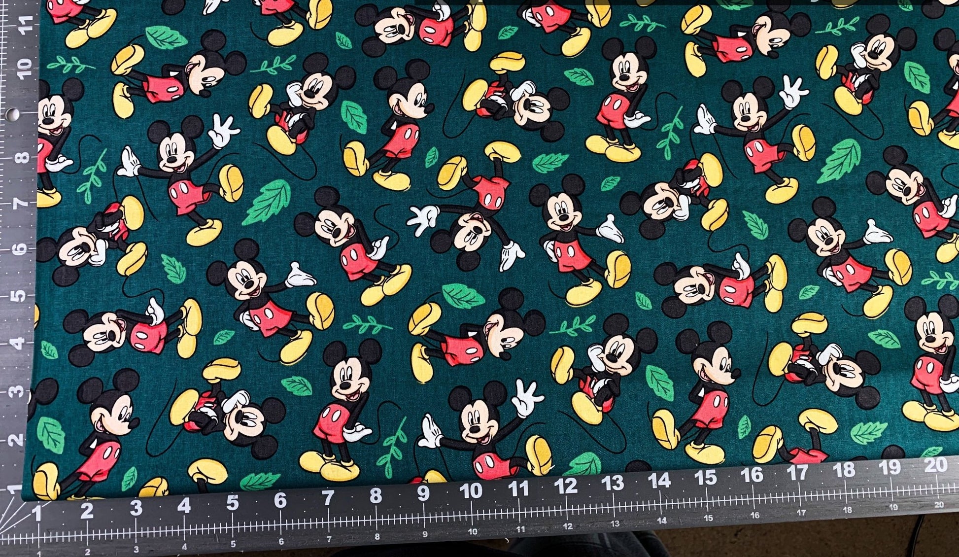 Mickey Mouse fabric 72153 Cartoon fabric Disney fabric Mickey fabric - Mary Jo Fabrics