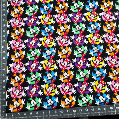 Mickey Mouse Fabric 80467 Disney Mickey and Minnie - Mary Jo Fabrics