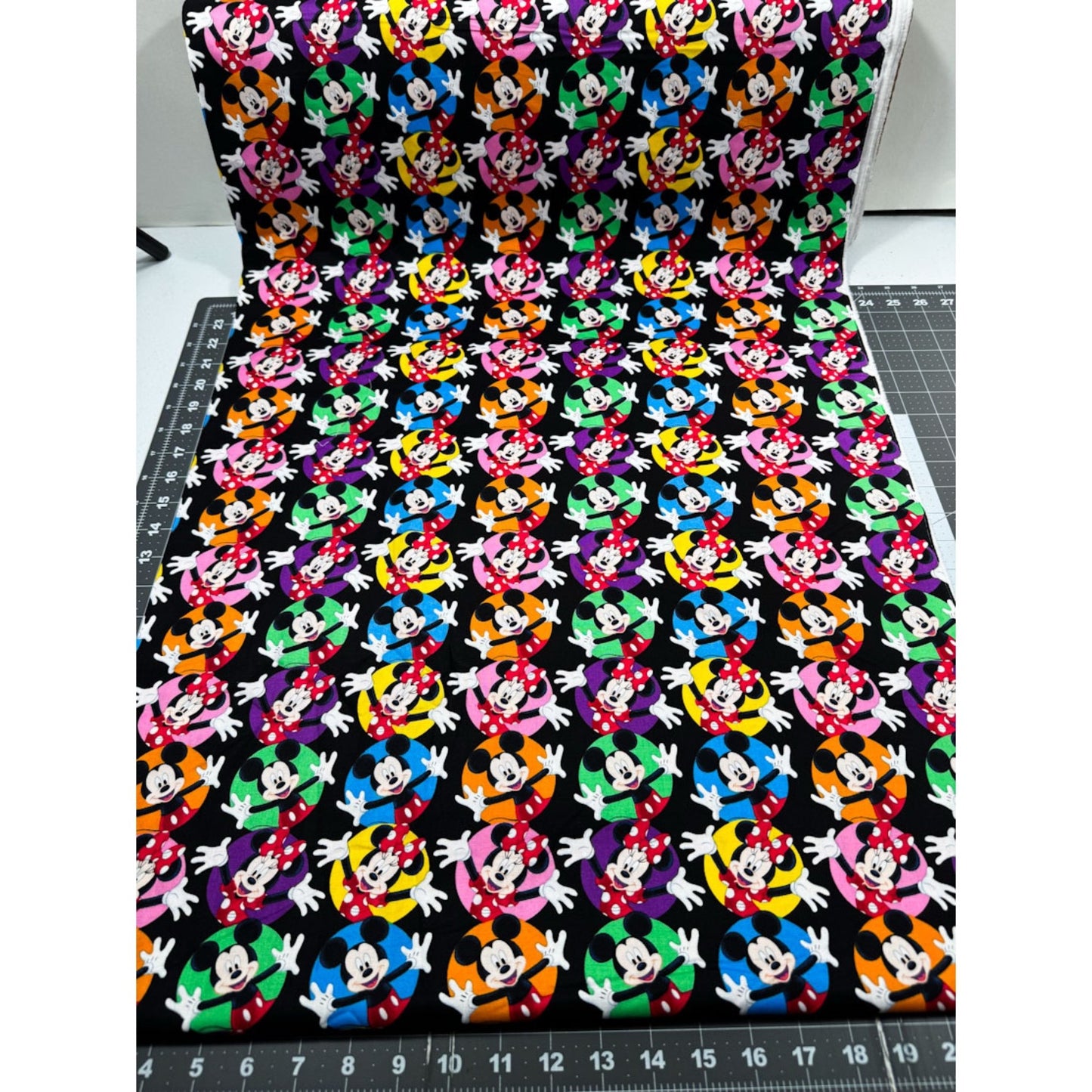 Mickey Mouse Fabric 80467 Disney Mickey and Minnie - Mary Jo Fabrics