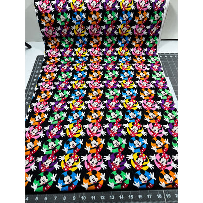 Mickey Mouse Fabric 80467 Disney Mickey and Minnie - Mary Jo Fabrics