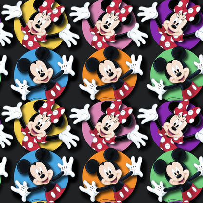 Mickey Mouse Fabric 80467 Disney Mickey and Minnie - Mary Jo Fabrics