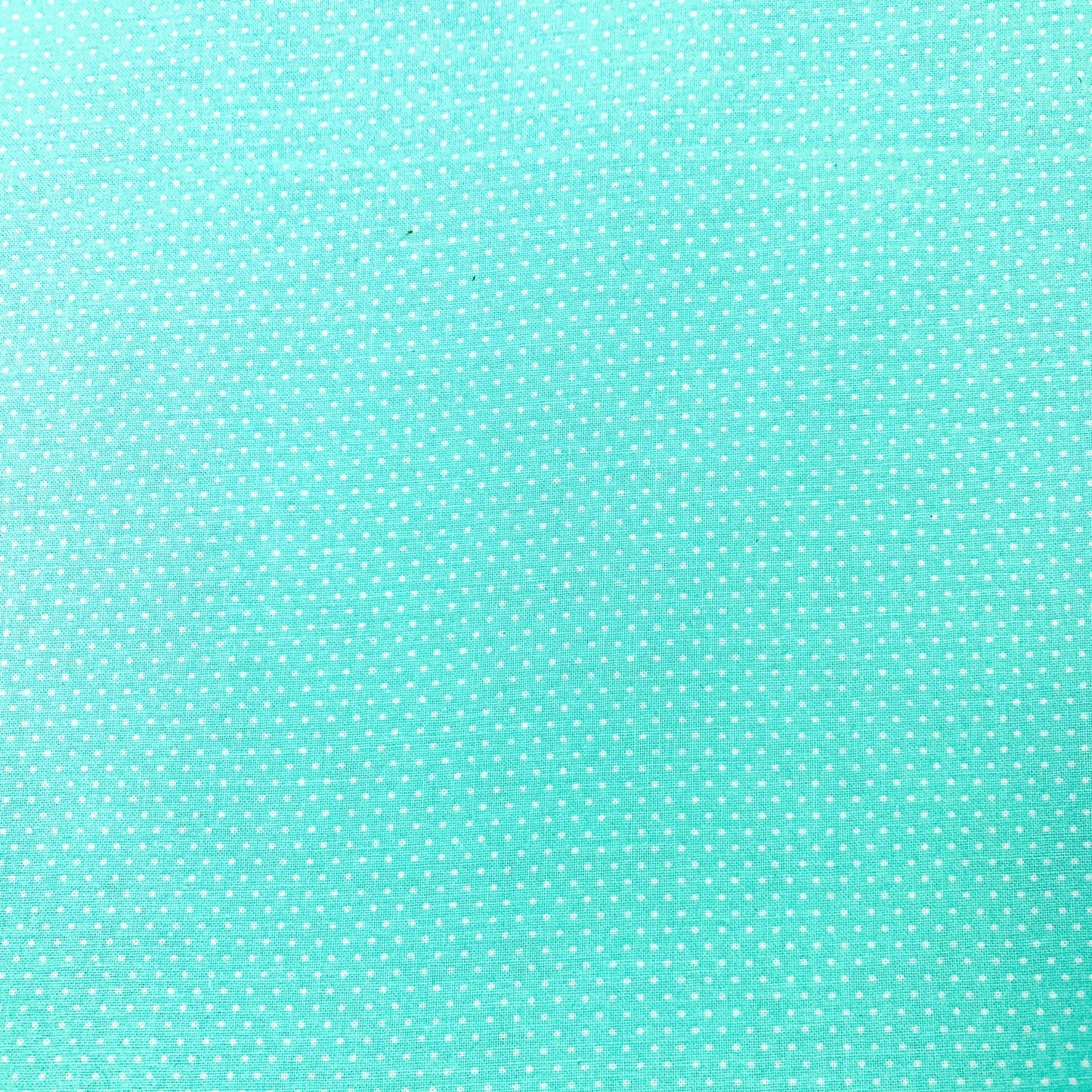 Micro White Polka Dot Fabric 20707 Light Aqua - Mary Jo Fabrics