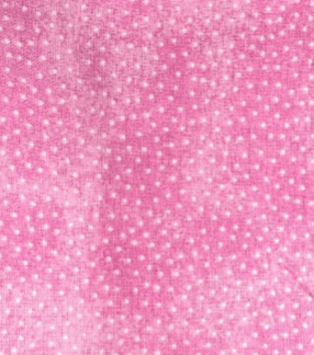 Mini White Polka Dot FLANNEL Pink 9527-22 Baby Flannel - Mary Jo Fabrics