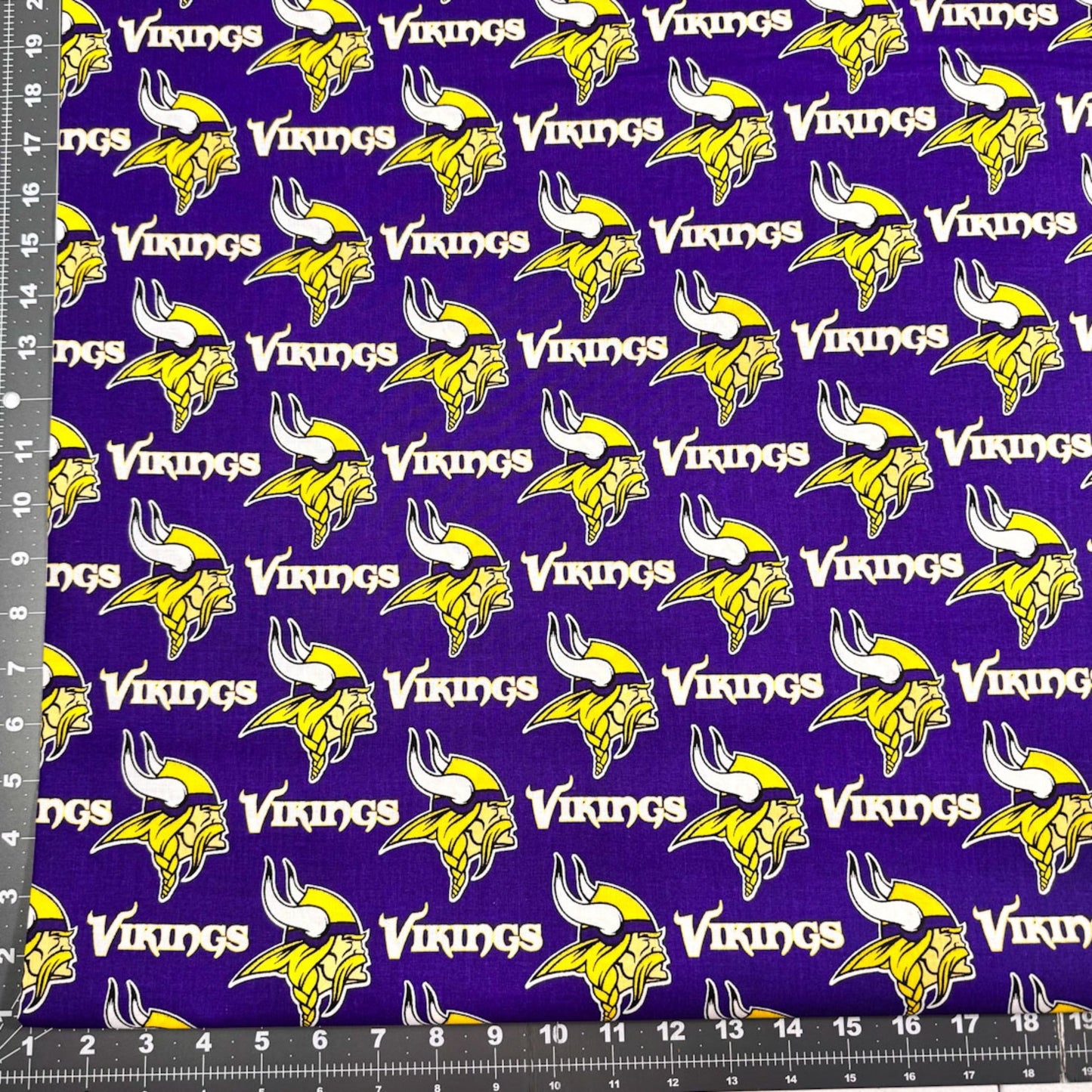 Minnesota Vikings Fabric 6456D NFL Cotton Fabric - Mary Jo Fabrics