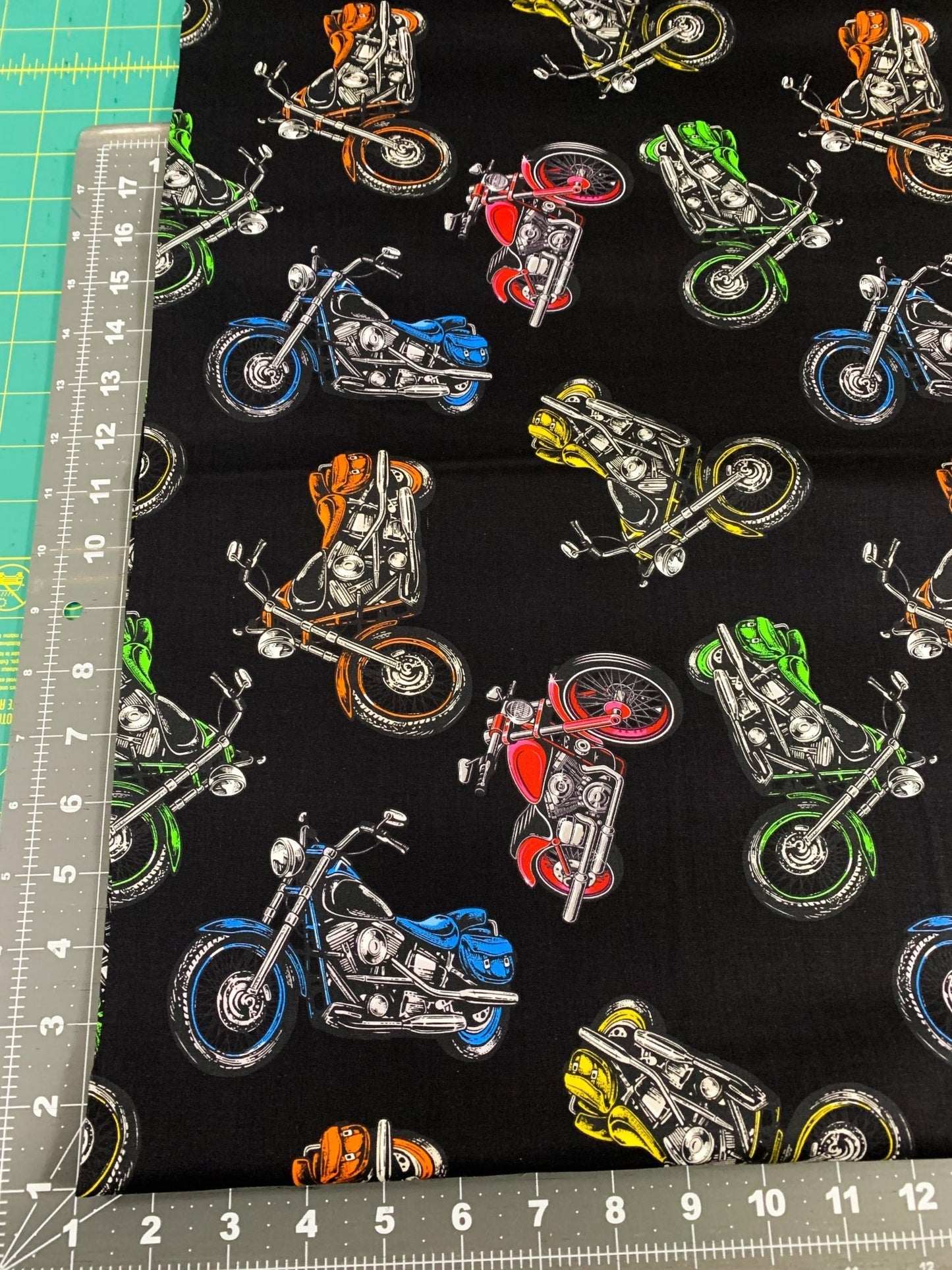 Motorcycle Cotton fabric 3986 Coast to Coast - Mary Jo Fabrics