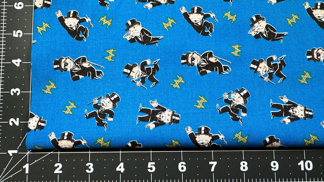 Store Monopoly fabric