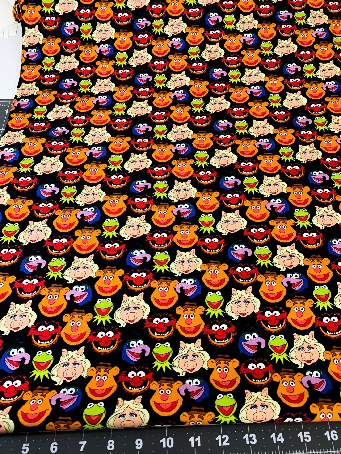 Muppets fabric Miss Piggy Kermit fabric - Mary Jo Fabrics