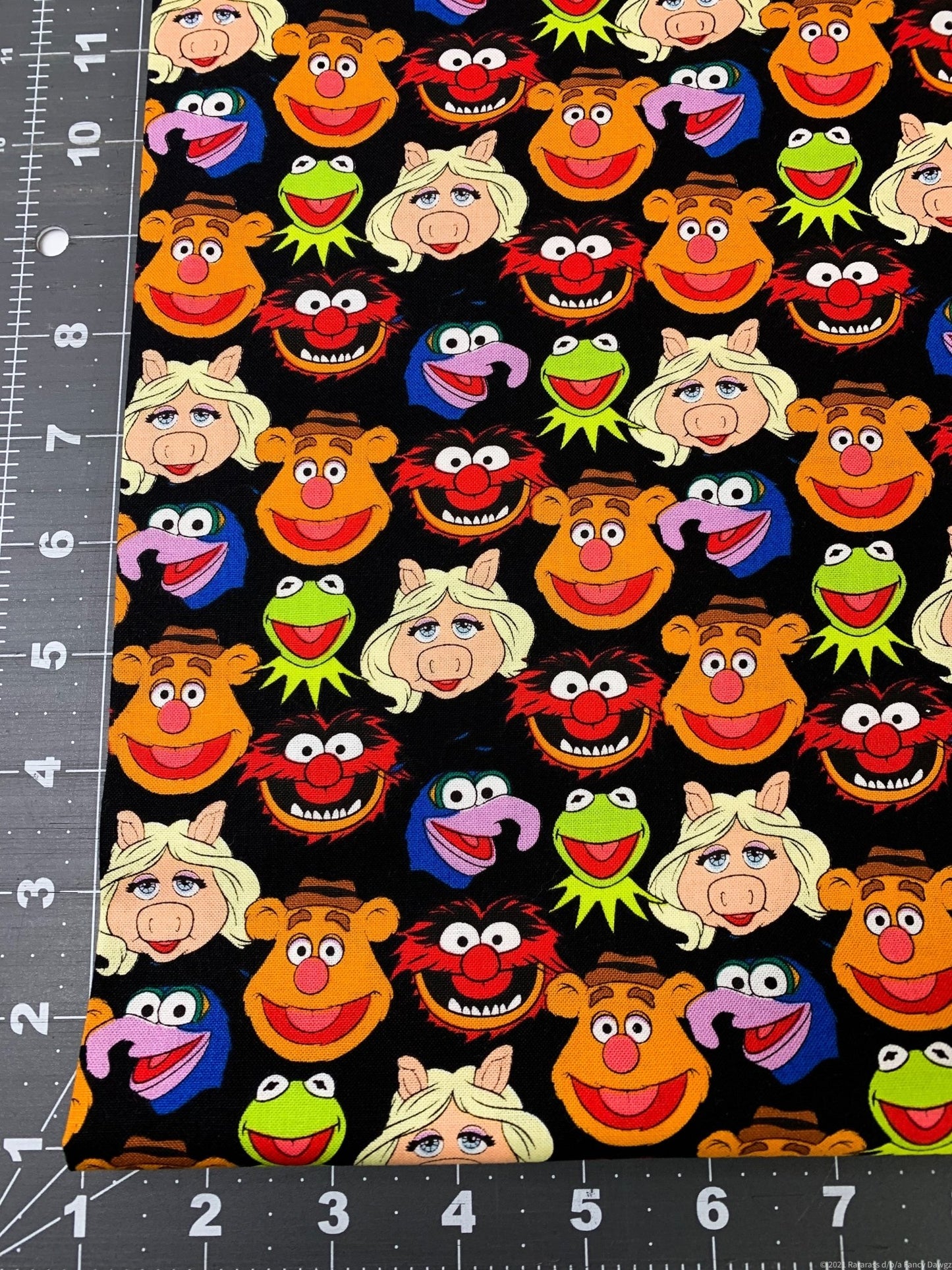 Muppets fabric Miss Piggy Kermit fabric - Mary Jo Fabrics