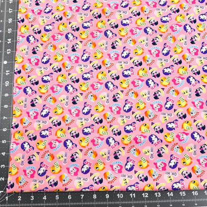 My Little Pony fabric Slay Rainbow Dash Pinkie Pie Cotton Fabric - Mary Jo Fabrics