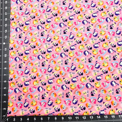 My Little Pony fabric Slay Rainbow Dash Pinkie Pie Cotton Fabric - Mary Jo Fabrics