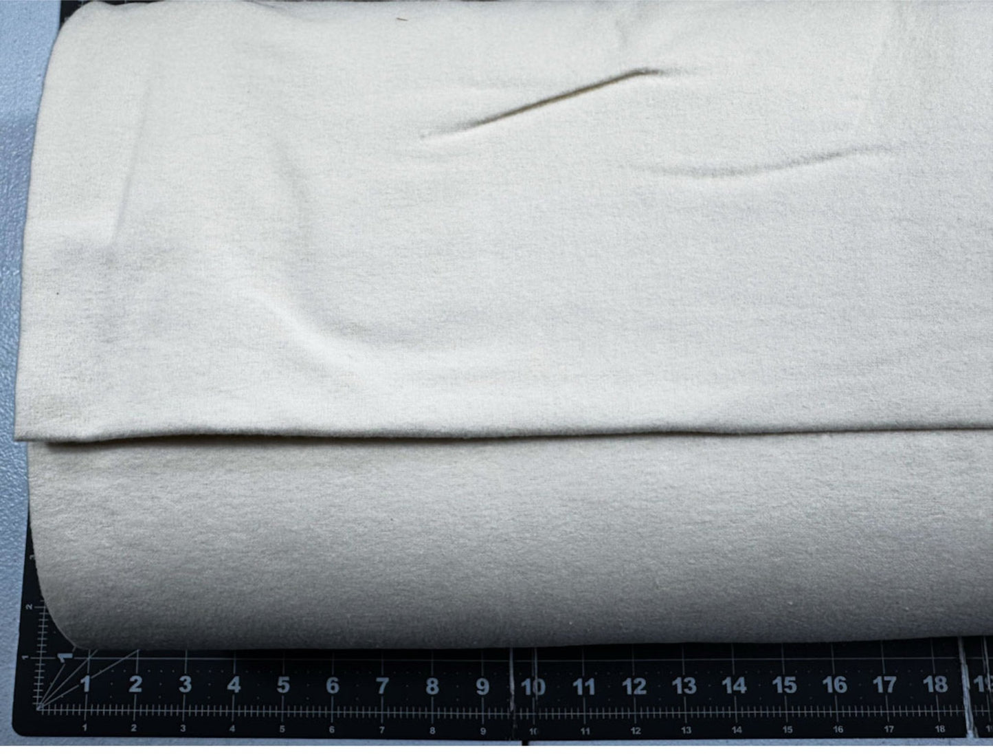 Natural FLANNEL 158 - 099 Solid Natural Rag Quilt Flannel - Mary Jo Fabrics