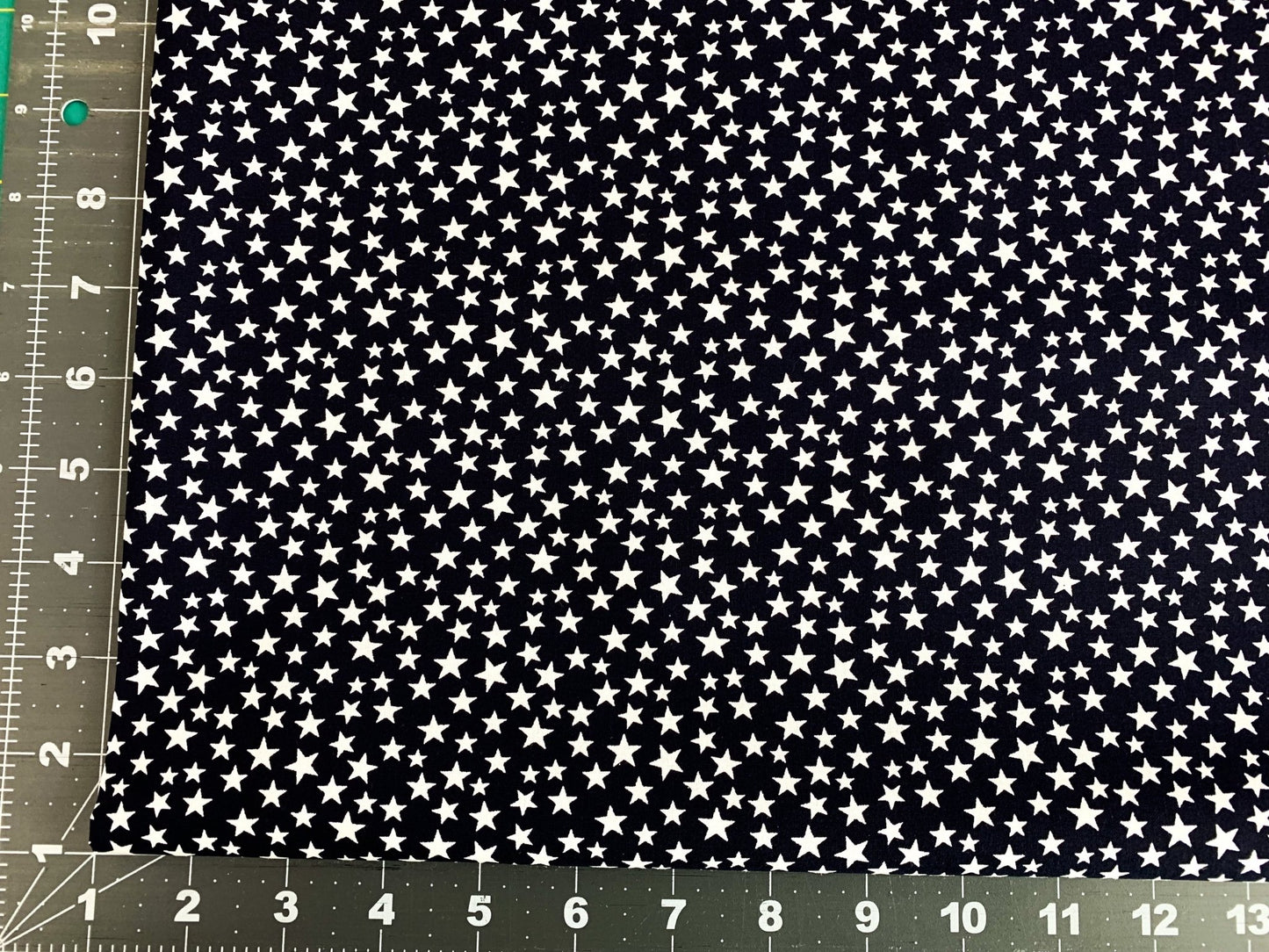 Navy Blue White Star USA fabric 48488 Made in the USA - Mary Jo Fabrics