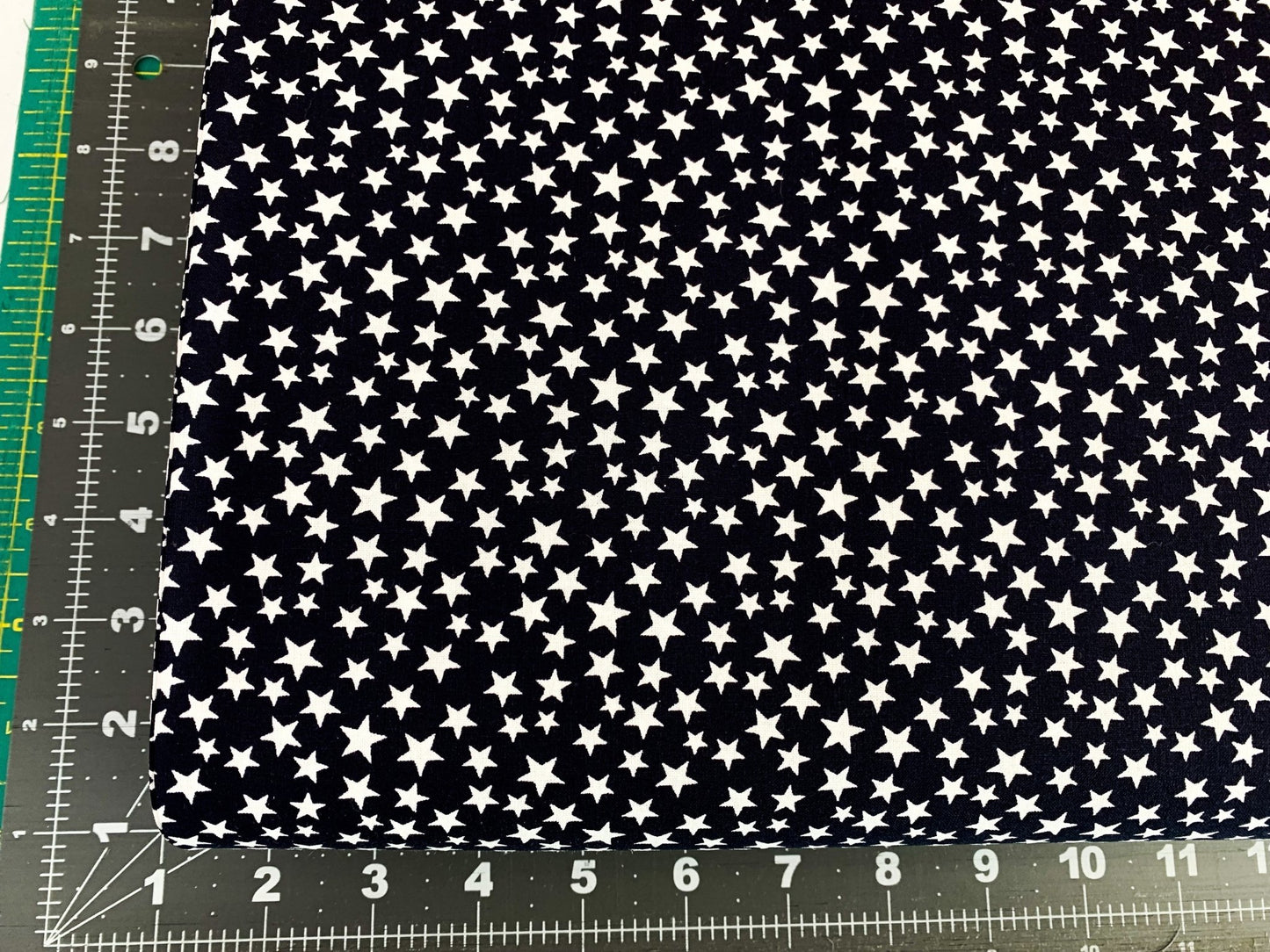 Navy Blue White Star USA fabric 48488 Made in the USA - Mary Jo Fabrics