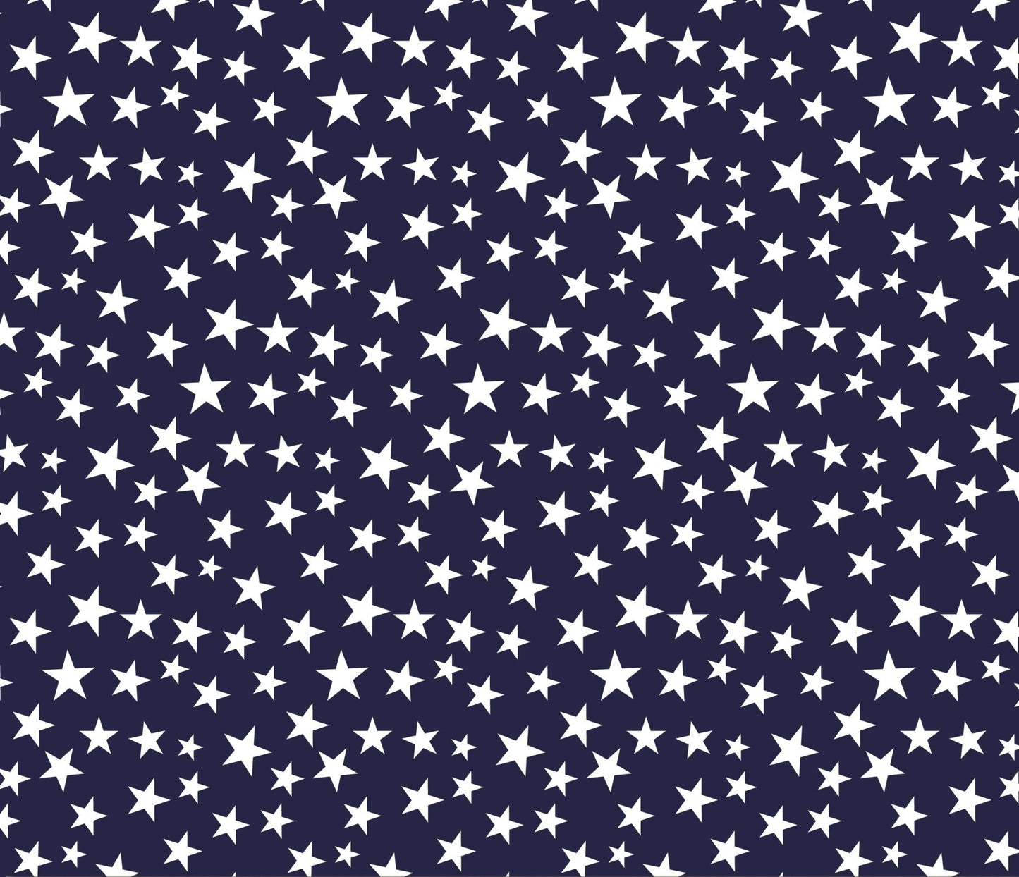 Navy Blue White Star USA fabric DX-9264 Ditsy Star patriotic - Mary Jo Fabrics