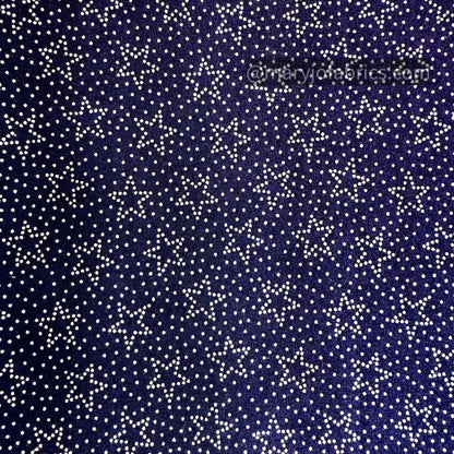Navy Star Cotton Fabric 37414 Made in the USA - Mary Jo Fabrics