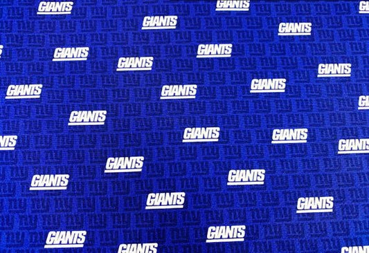 New York Giants fabric 70327 MINI NY Giant fabric NFL fabric - Mary Jo Fabrics