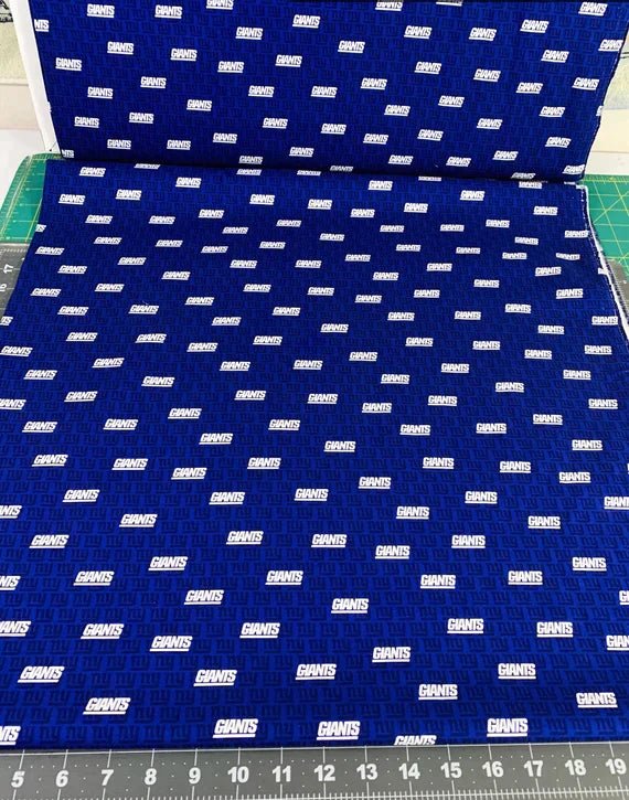 New York Giants fabric 70327 MINI NY Giant fabric NFL fabric - Mary Jo Fabrics