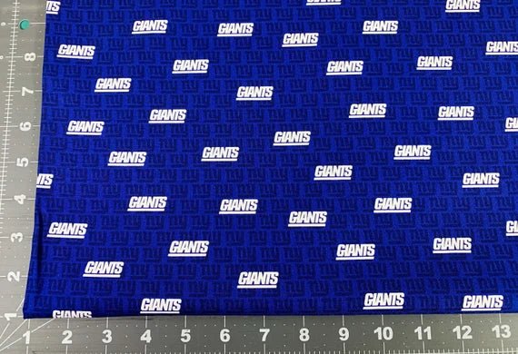 New York Giants fabric 70327 MINI NY Giant fabric NFL fabric - Mary Jo Fabrics