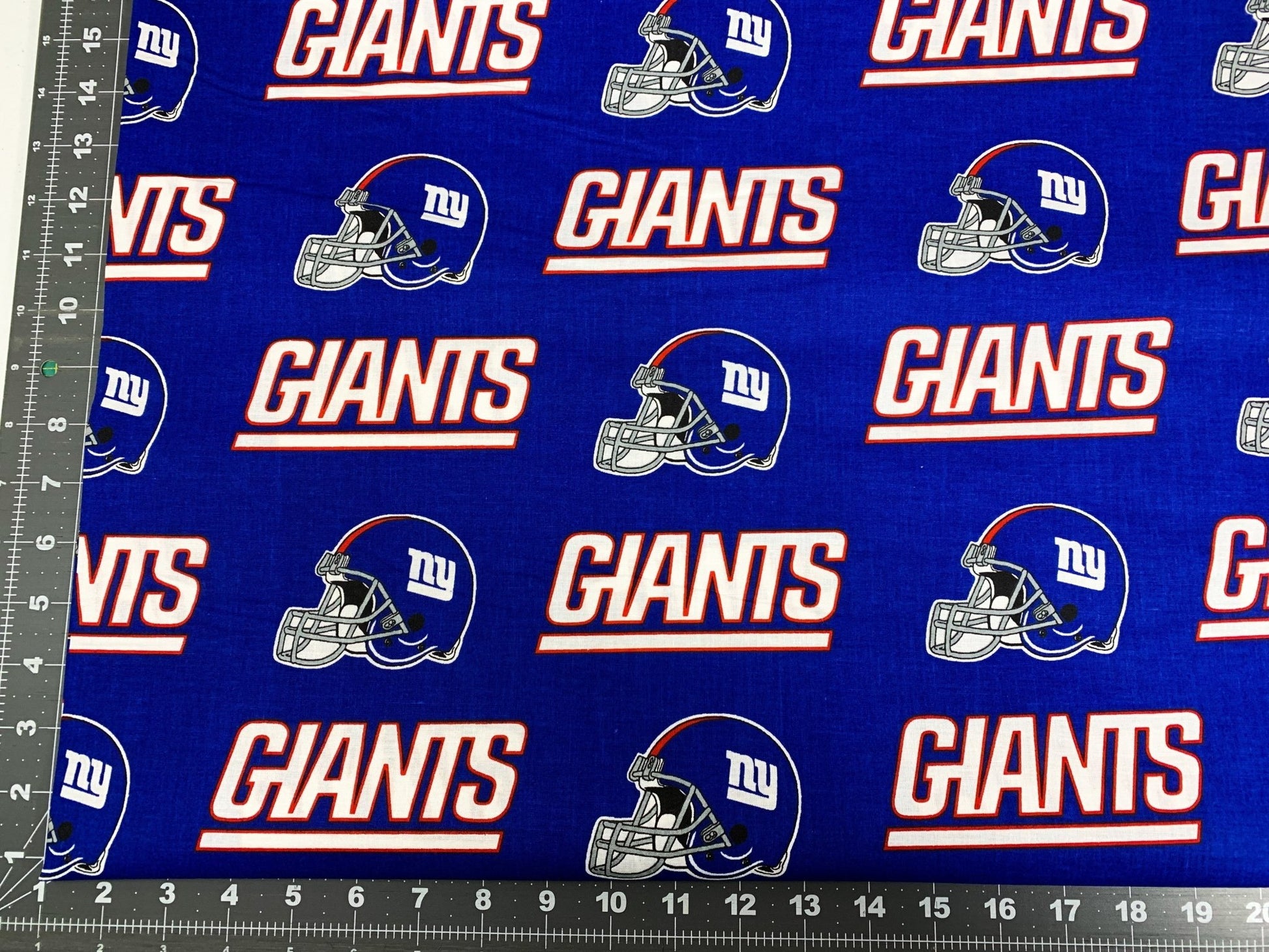 New York Giants fabric NFL Fabric 6314D NY fabric - Mary Jo Fabrics