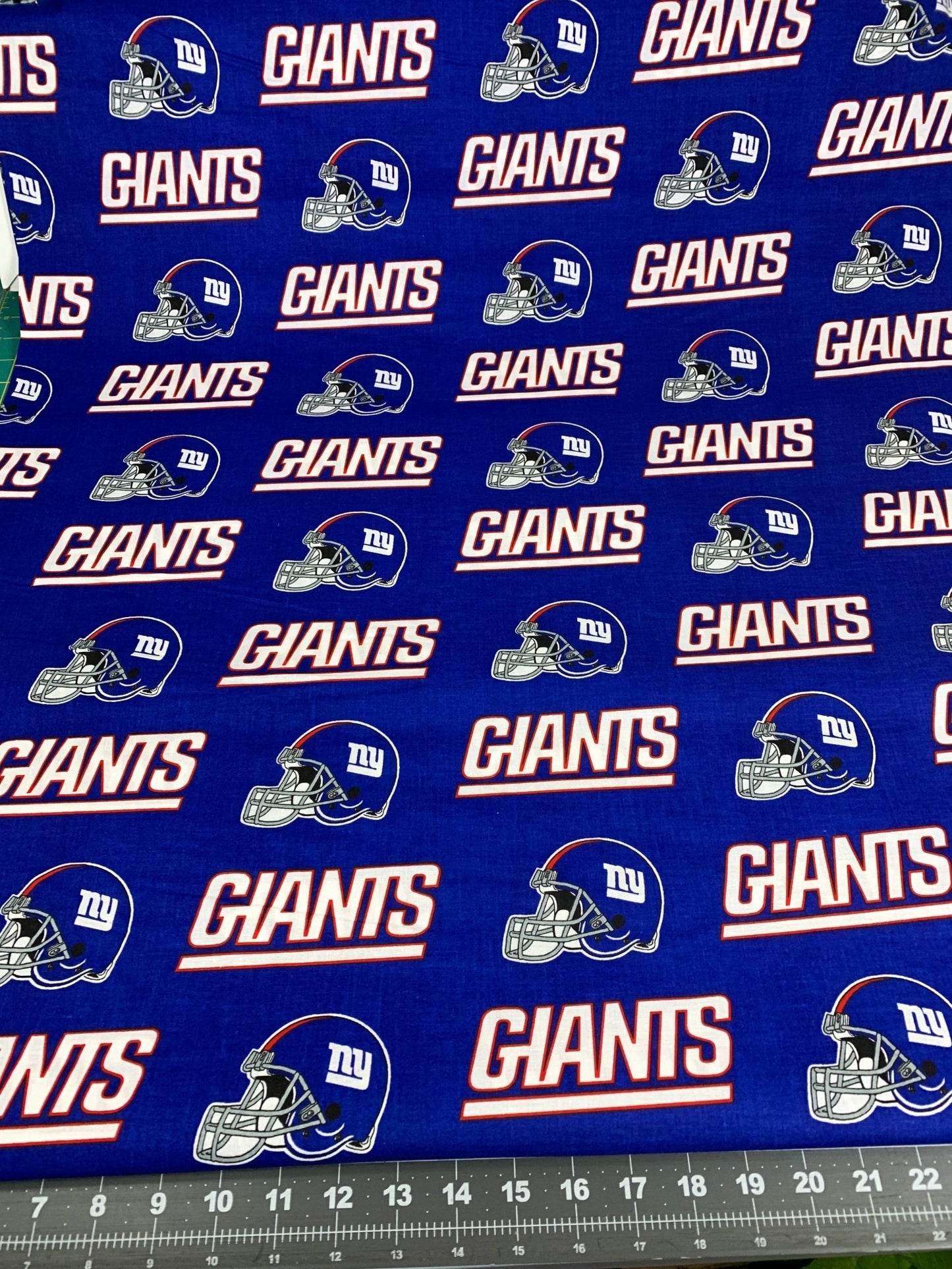 New York Giants fabric NFL Fabric 6314D NY fabric - Mary Jo Fabrics