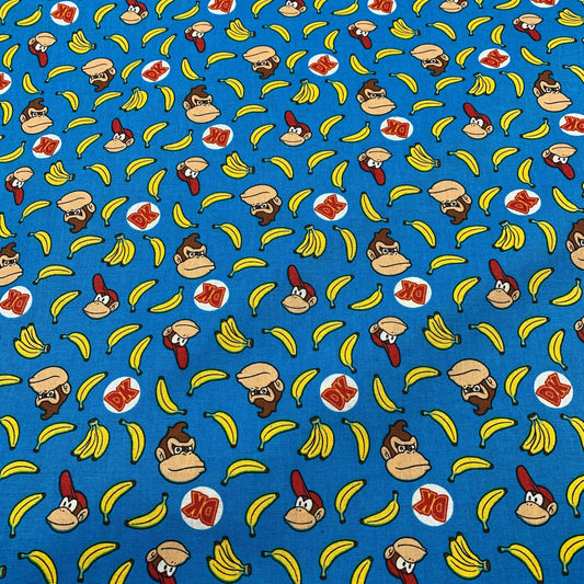 Nintendo Donkey Kong fabric CP72444 Video Game Fabric - Mary Jo Fabrics