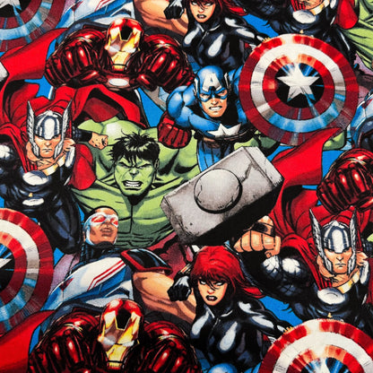 Packed Marvel Avengers Cotton Fabric 65606 Hulk - Mary Jo Fabrics