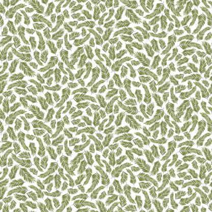 Palm Leaf fabric CD8874 Green palm leaves tropical fabric leaf - Mary Jo Fabrics