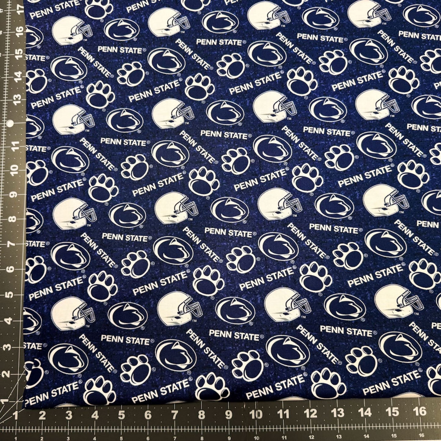 Penn State fabric 1178 PSU Nittany Lions fabric - Mary Jo Fabrics