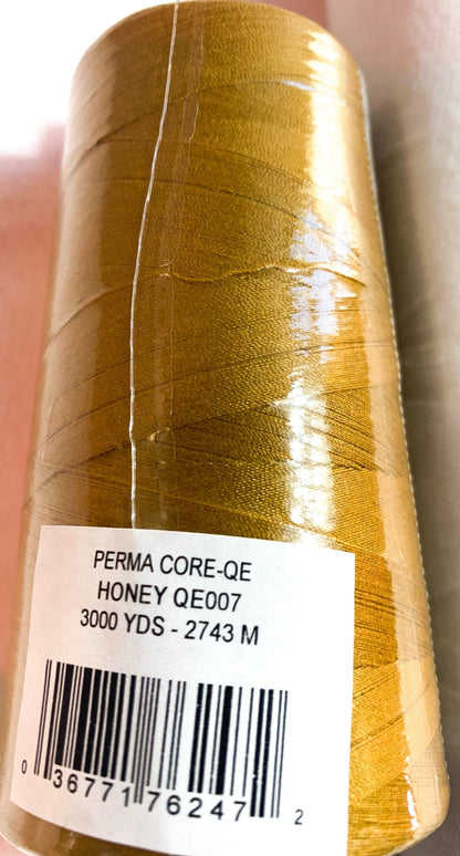 Perma Core Quilter's Edition Thread 3000 yard spools - Mary Jo Fabrics