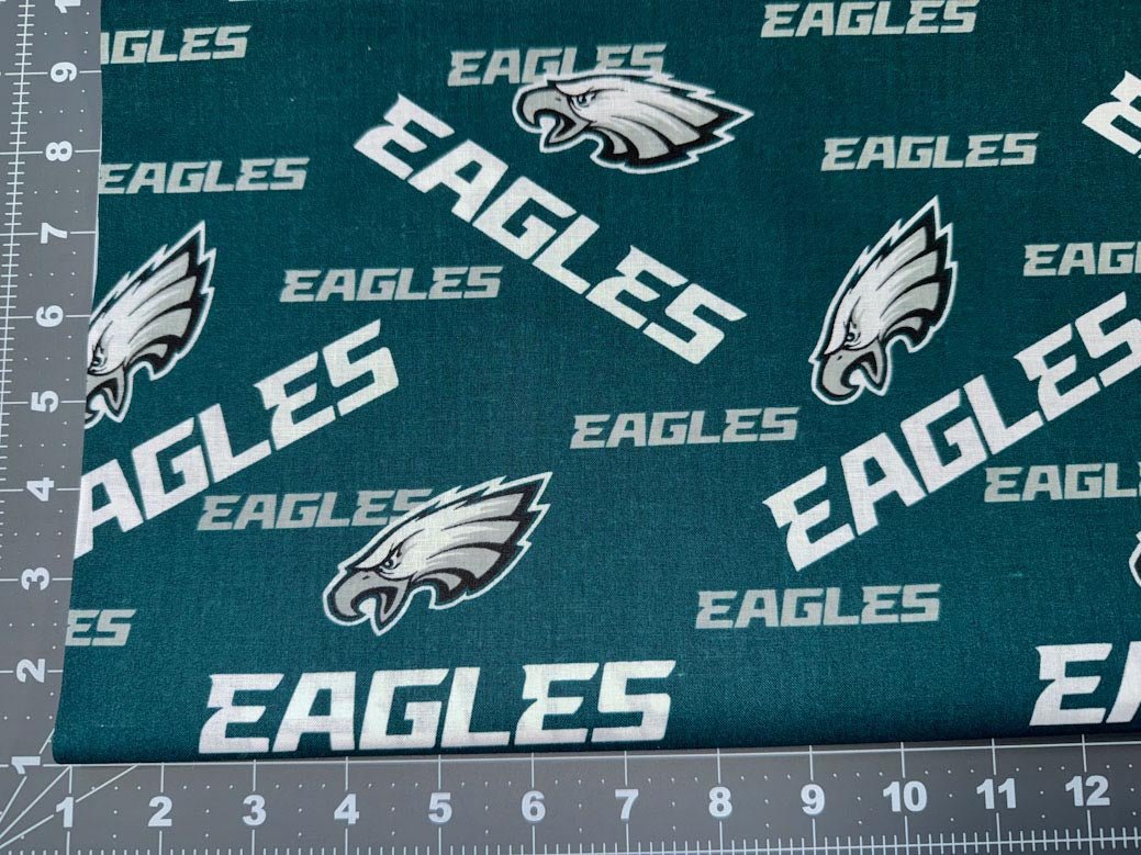 Philadelphia Eagles fabric NFL fabric 70532 NFL Eagles cotton fabric - Mary Jo Fabrics