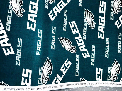 Philadelphia Eagles fabric NFL fabric 70532 NFL Eagles cotton fabric - Mary Jo Fabrics