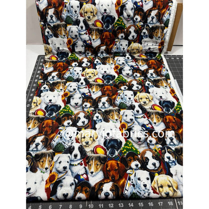 Picture Day Dog Fabric Cotton AL - 4701 - 1C - Mary Jo Fabrics