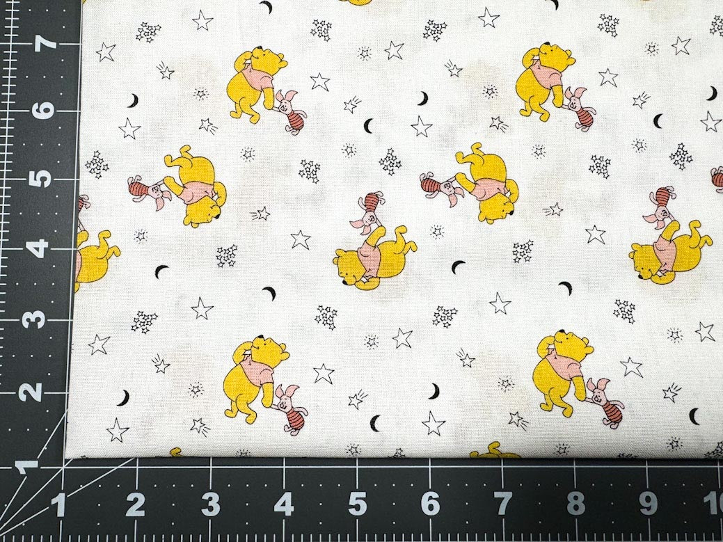 Winnie the Pooh fabric Pooh and piglet cotton fabric