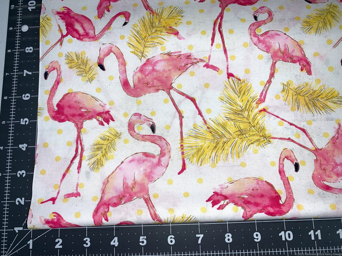 Pink Flamingo fabric 4168 Flamingo Paradise - Mary Jo Fabrics