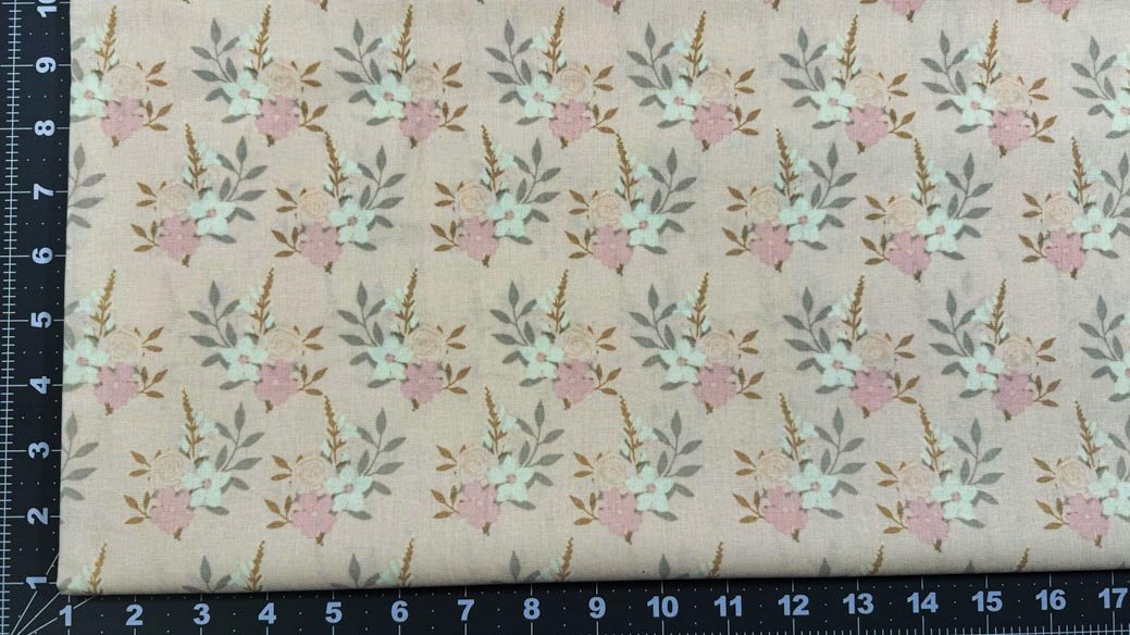 Pink SW Floral Blush fabric - Mary Jo Fabrics