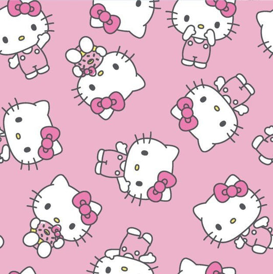 Pink Sweet Hello Kitty Fabric CP81503 Sanrio - Mary Jo Fabrics