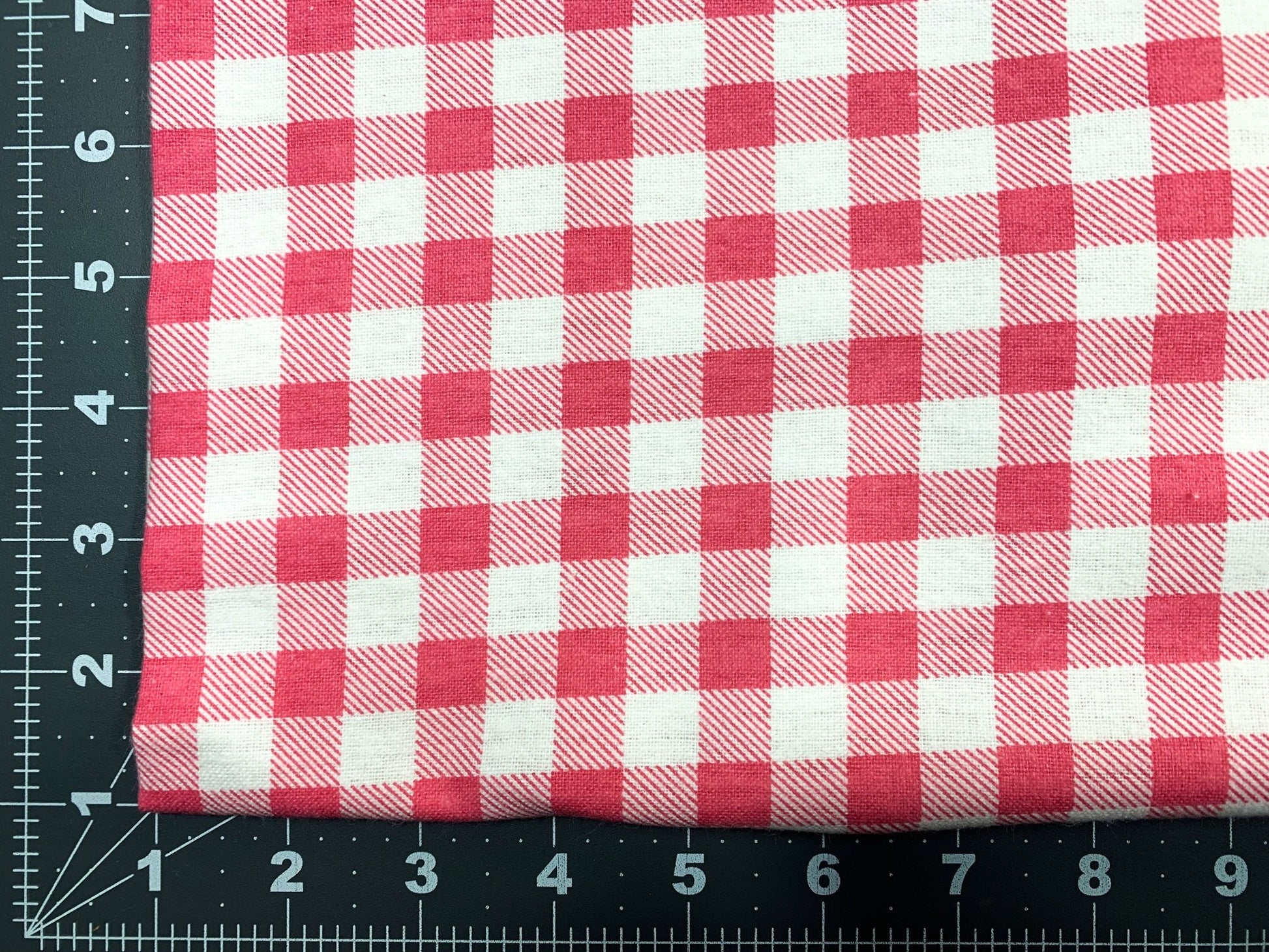 Pink White Plaid FLANNEL 44 - 7495 Buffalo Plaid Fun Flannels - Mary Jo Fabrics