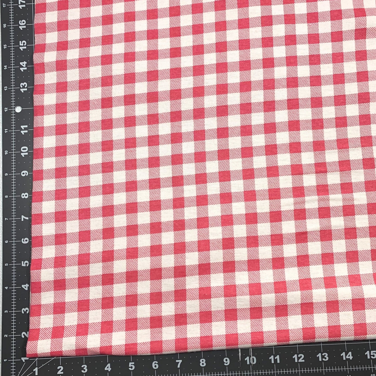 Pink White Plaid FLANNEL 44 - 7495 Buffalo Plaid Fun Flannels - Mary Jo Fabrics