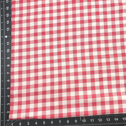 Pink White Plaid FLANNEL 44 - 7495 Buffalo Plaid Fun Flannels - Mary Jo Fabrics