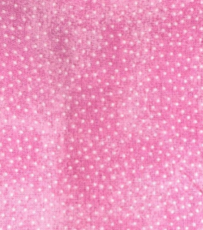 Mini White Polka Dot FLANNEL Pink 9527-22 Baby Flannel