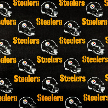 Pittsburgh Steelers cotton fabric Original Steelers print - Mary Jo Fabrics