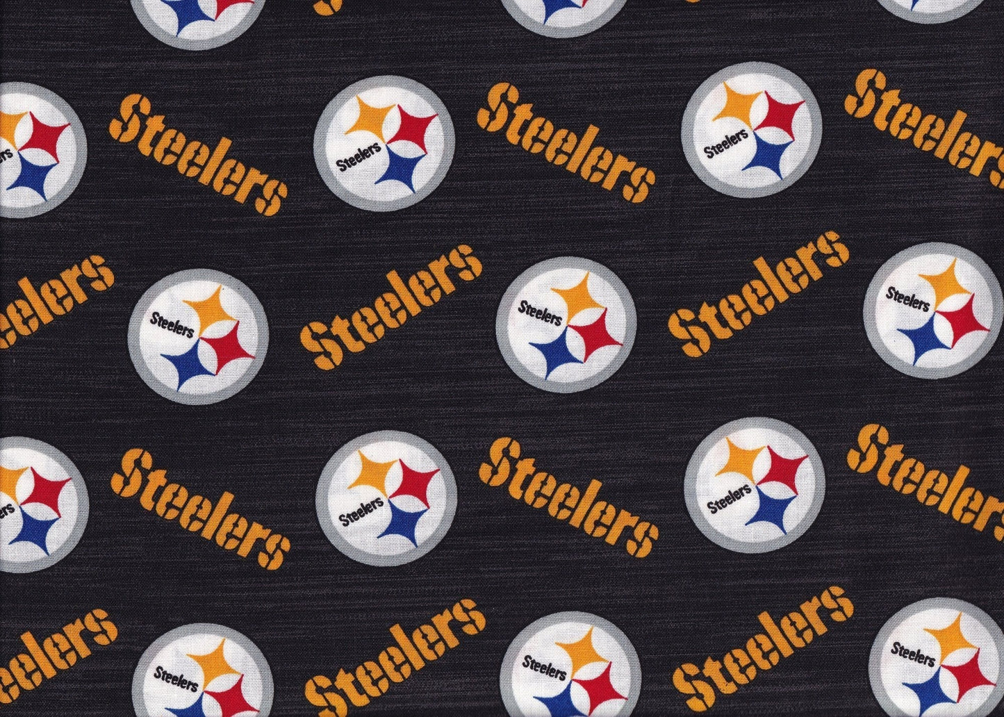 Pittsburgh Steelers fabric 70499 - D Steeler NFL fabric - Mary Jo Fabrics