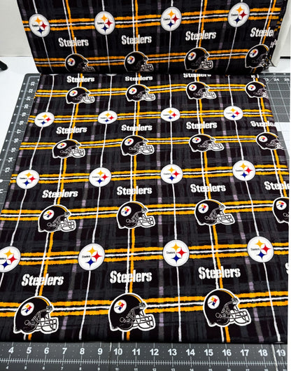 Pittsburgh Steelers FLANNEL Fabric L6431 NFL FLANNEL - Mary Jo Fabrics