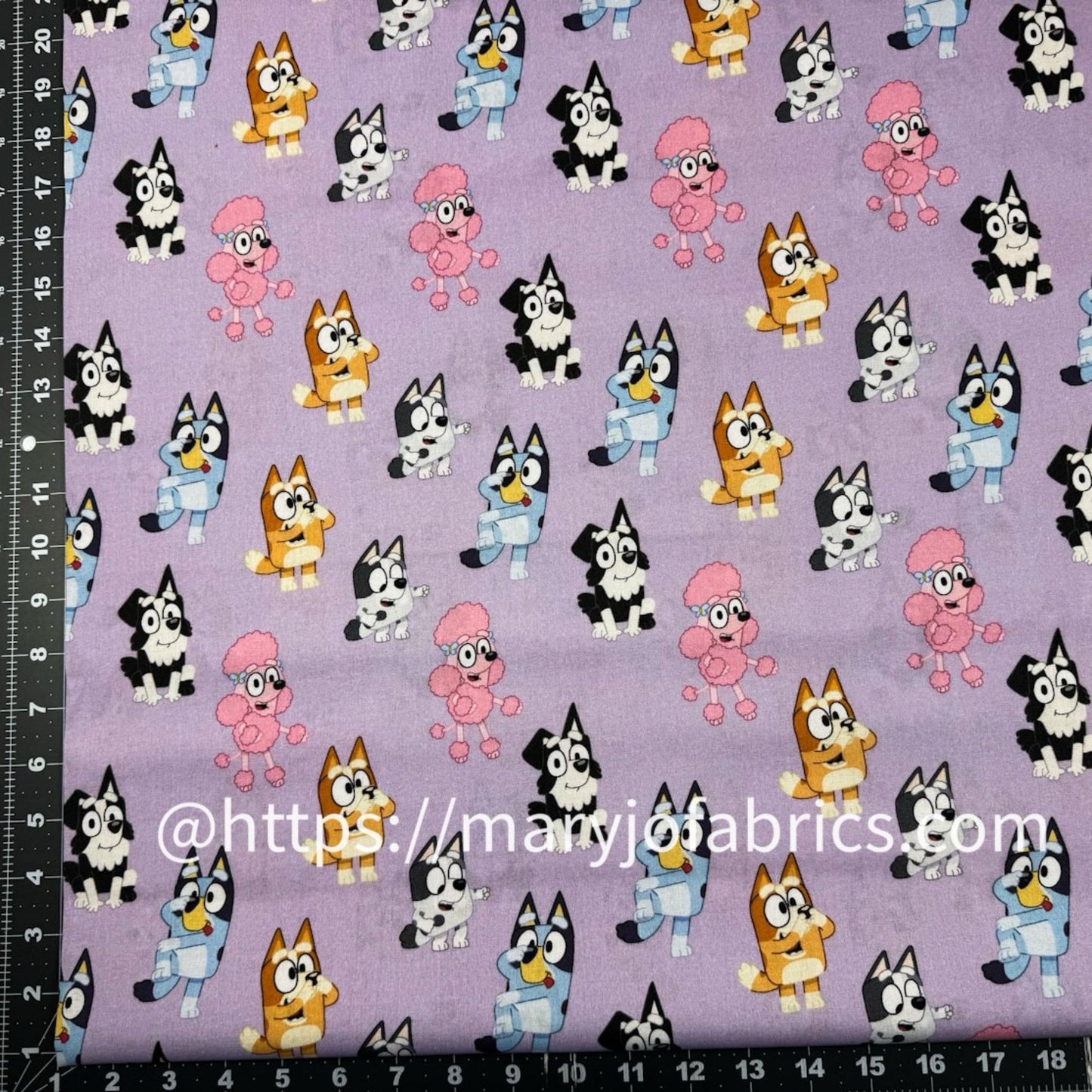 Playful Bluey Fabric 81155 Bluey and Friends - Mary Jo Fabrics