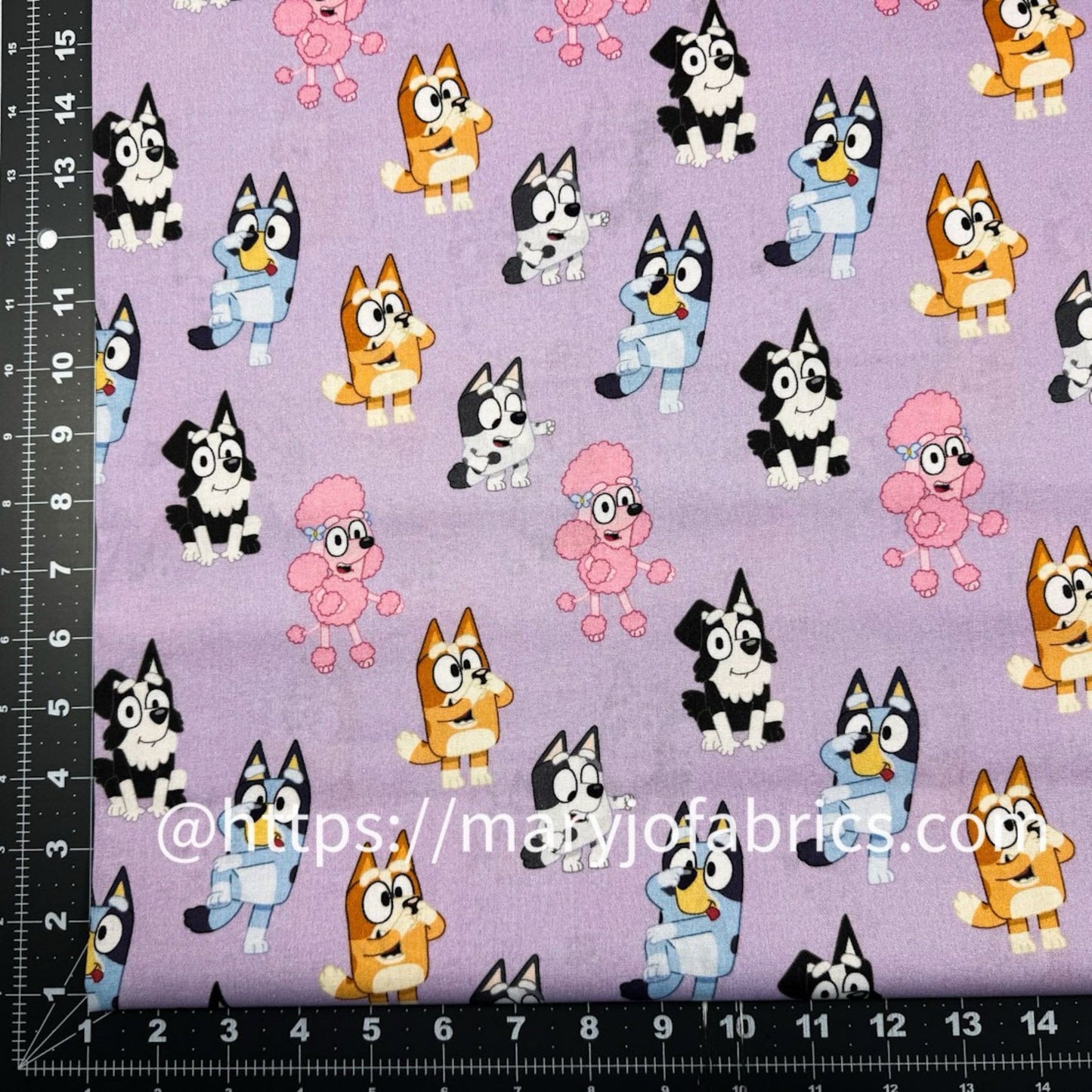 Bluey and Friends Fabric 81155 Bluey Material - Mary Jo Fabrics
